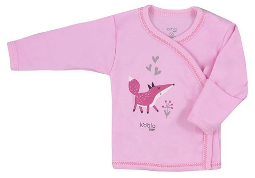  Koszulka niemowlęca "HAPPY BABY" Koala niebieska