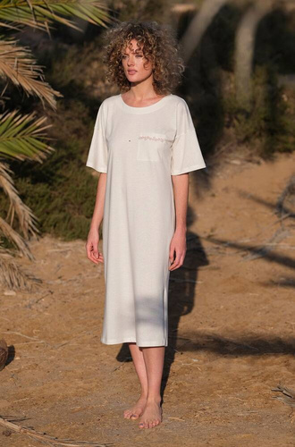 234  Koszula Nocna Cana -beżowy