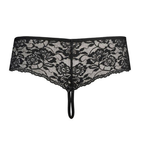 3108 Devi Stringi z otwartym krokiem Teyli - black