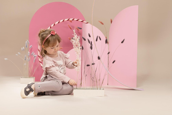 Happiness Bluzka wciągana dla dziewczynki Pinokio - róż