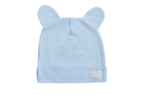 4239 "Blue Bears" Czapeczka niemowleca Makoma
