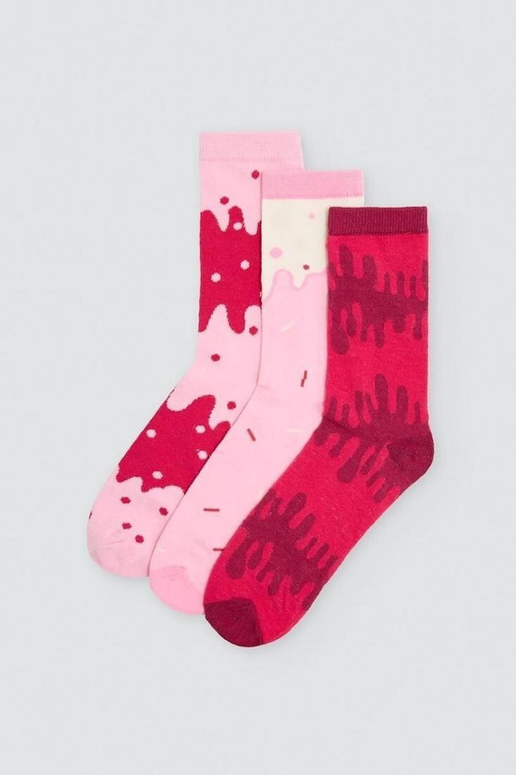 Ysabel Mora 12143 Skarpety Unisex 3 Pary Bawełniane Prezent 41–46