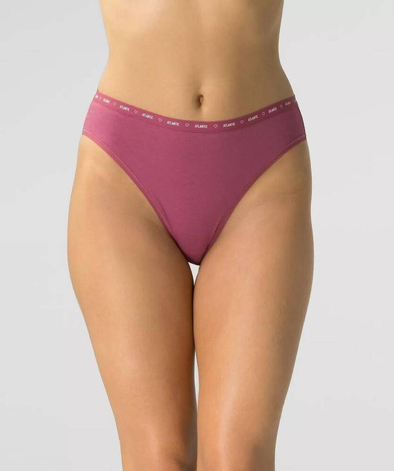 3CLP-010 Figi damskie Atlantic - granatowy różowy