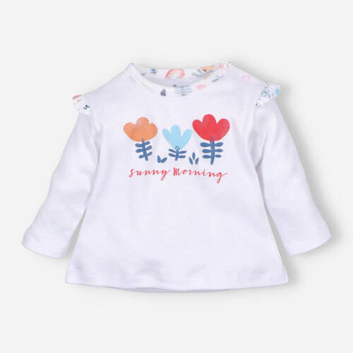 Tęczowy Ogród Bluzeczka z bawełny organicznej Nini