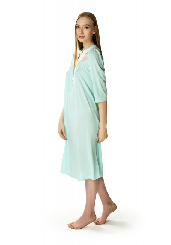 84133 Diana koszula nocna damska Mewa miętowy