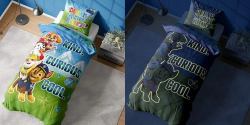 Psi Patrol PP 26 Pościel bawełniana świecąca w ciemności Psi Patrol Detexpol