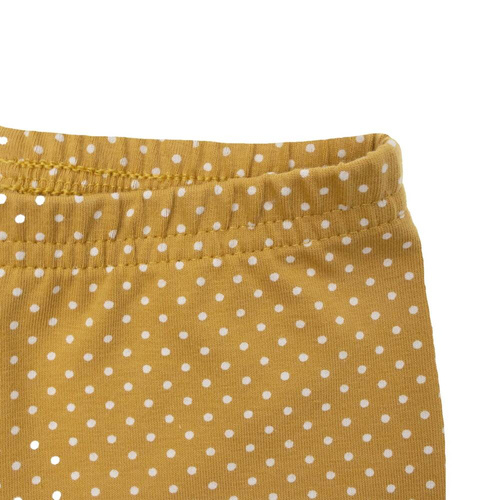 141289 Kolarki Legginsy Nicol - musztardowy