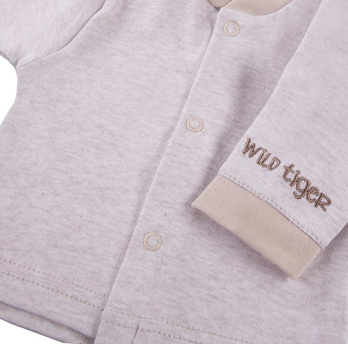 Kaftanik bawełniany "Baby Love" Ewa Klucze- beż