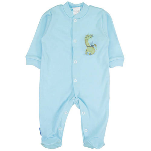 Żyrafka indianin pajacyk niemowlęcy Martex turkusowy