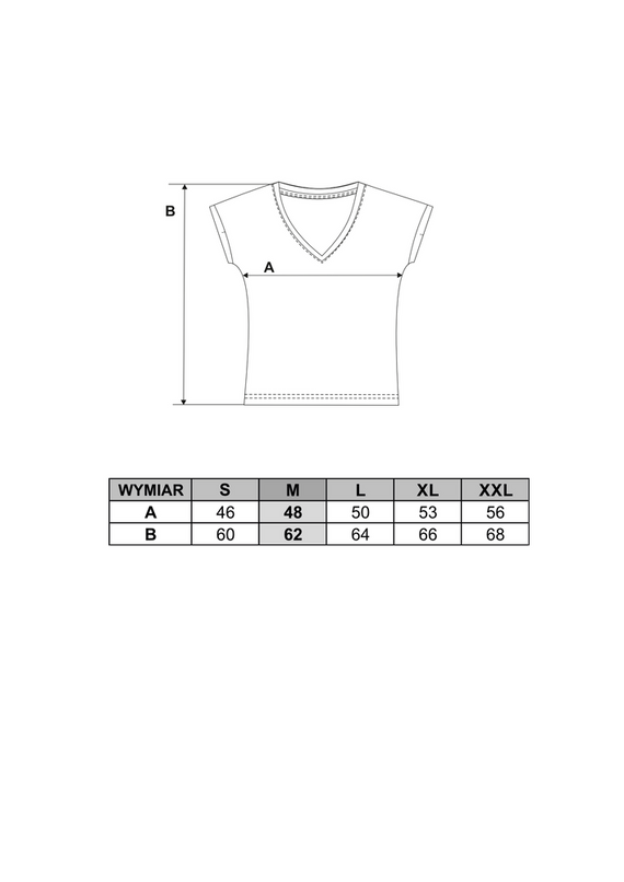 BD900-521 T-shirt damski Moraj - malinowy