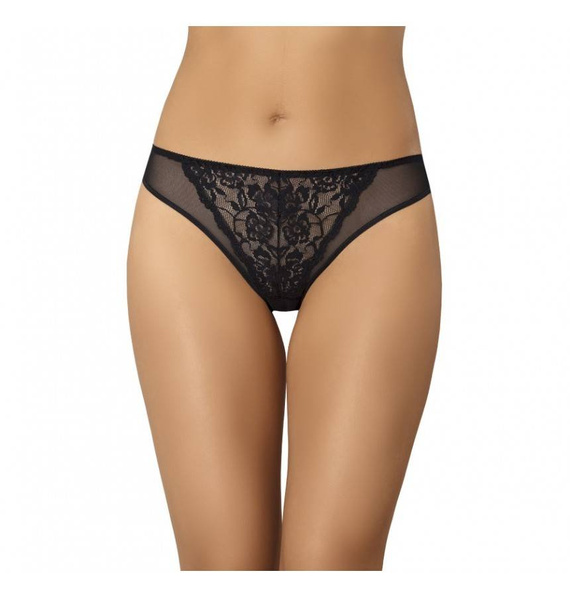 312 Glamour Figi damskie Teyli - czarny