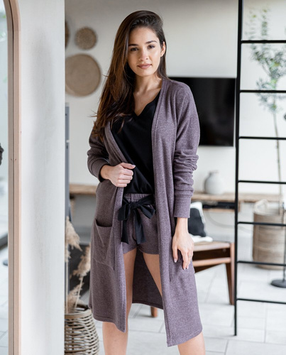 Milee Brown Kardigan Sensis -brown