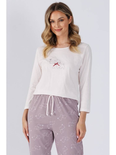 1501 Berenik Piżama damska Leveza piaskowy