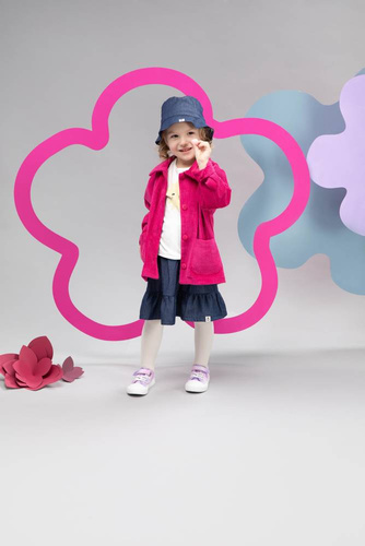 Romantic kapelusz dziewczęcy Pinokio - jeans