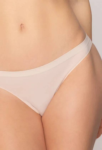 41645 Tanga Sensual Skin Figi bezszwowe Gatta- light nude beżowy