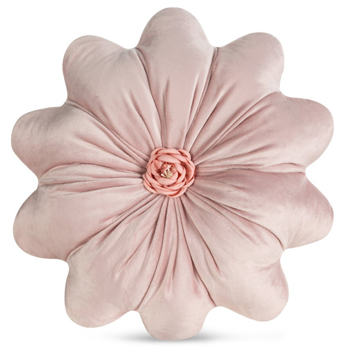 Poduszka Flores 5 Eurofirany kwiatek 40 cm dekoracyjna różowy