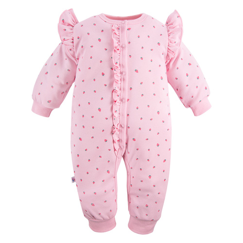 Strawberry & Love Pajac bez stópek Eevi - różowy