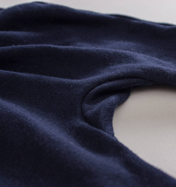 ABN-2669/GRA Samoloty Półśpiochy z bawełny organicznej Nini granatowy