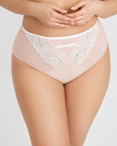 Gorsenia K 865 Marble Dream Figi damskie beżowy