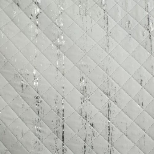 Blink 1 narzuta dekoracyjna Design91 biały/srebrny