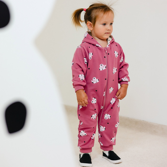 Dogs & Spots Pajac dresowy z kapturem Eevi