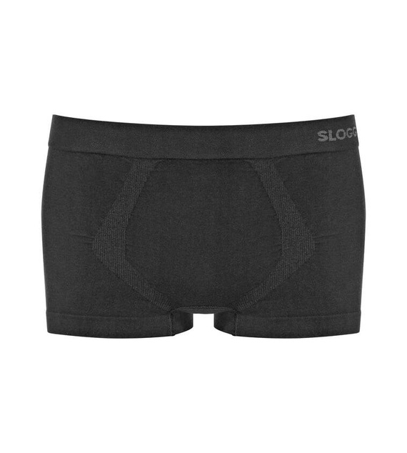 Men GO Smooth Hipster 2P Bokserki męskie Sloggi - black