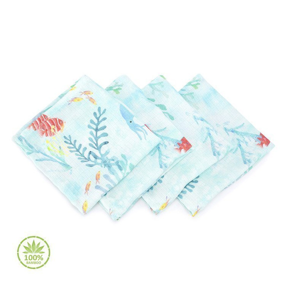 Chusteczki 100% Bamboo Muślin Fairies Makaszka
