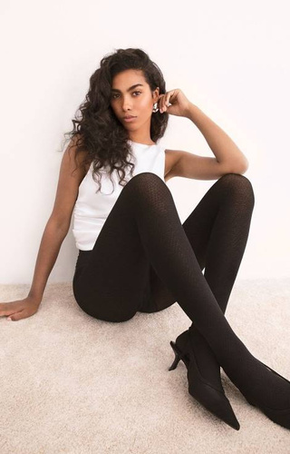 G 6092 Symmetric Rajstopy Fiore 40 den black