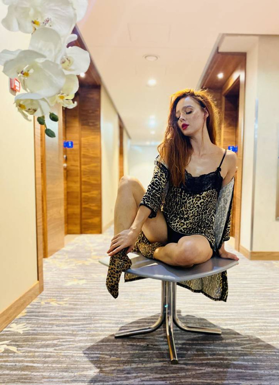 463 Neva Piżama damska De lafense - 	brązowy panterka