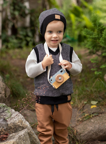 Le Tigre Pumpy z wiązaniem Pinokio - brąz