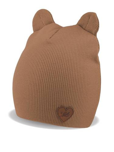 CP002 Girl Czapka dla dziewczynki Noviti - 03 beżowy