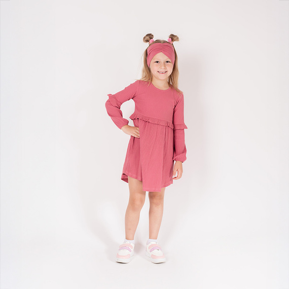 216064 Lala Opaska Nicol – szeroka opaska prążkowana z marszczeniem