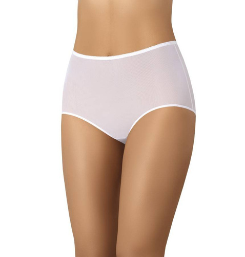 306 Retro Figi z wysokim stanem Teyli - biały