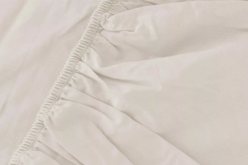 Poly prześcieradło z mikrofibry Detexpol kremowy