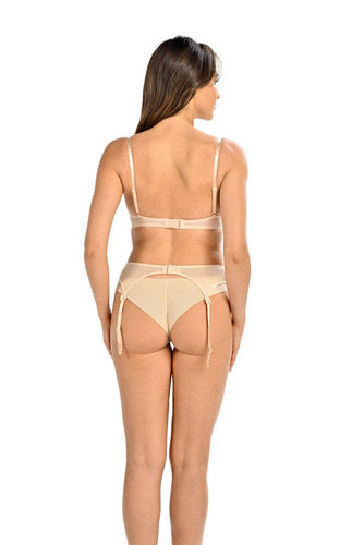 228 Ella Pas do pończoch Teyli - beżowy 