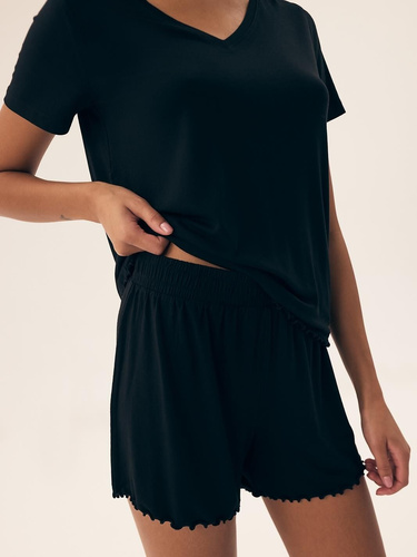 43022 Noves Piżama Damska Henderson - czarny