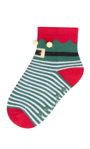 Skarpety SKF Xmas Frotte 3D ABS YO! mix kolor