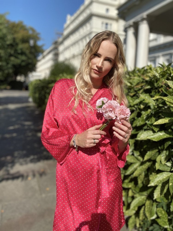 370 Laurine Szlafrok damski Forex - malina