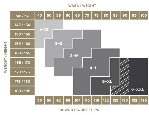 Prism Rajstopy damskie Mona 40 den black