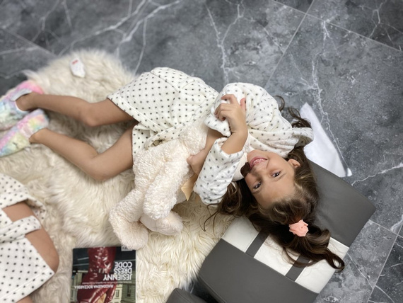 367 Melanie Szlafrok Dziecięcy Forex - ecru