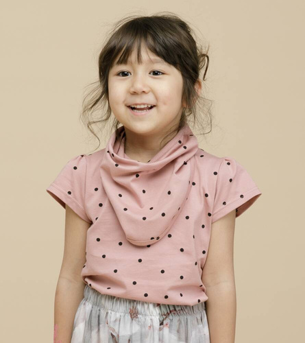 Tres Bien Chustka niemowlęca Pinokio - róż groszki