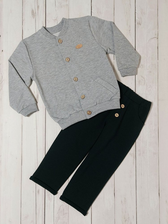 Mieszko blezer Bambarillo szary