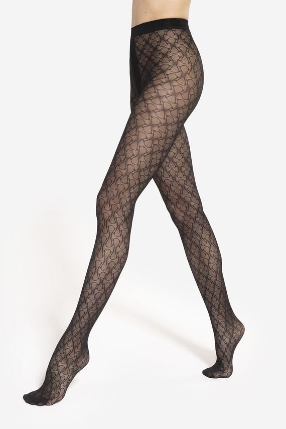 Arabesca 06 Rajstopy Gatta – 40 den, dekoracyjny wzór, matowe