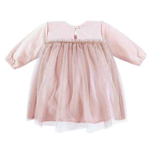 Ceremony Sukienka tiulowa z długim rękawem Eevi - różowy