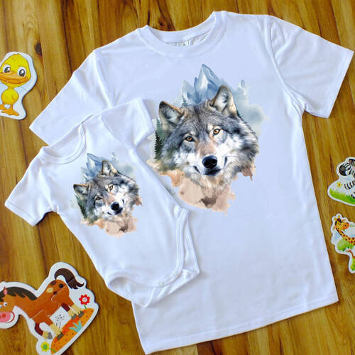 "Wilki" Komplet dla taty i syna Moocha