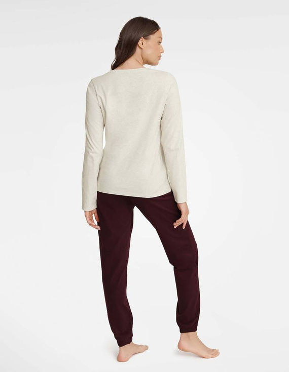 40930 Gracy Piżama Damska Henderson -beżowy