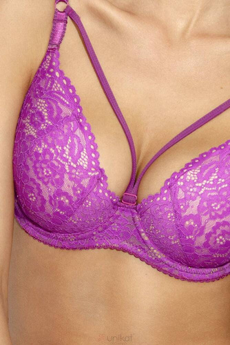 Kosmo biustonosz push up Unikat różowy