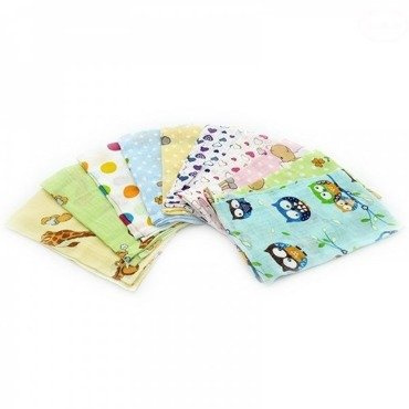 Pielucha tetrowa kolorowa 70x80