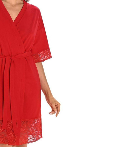 2901 Gloria Szlafrok damski Teyli - czerwony