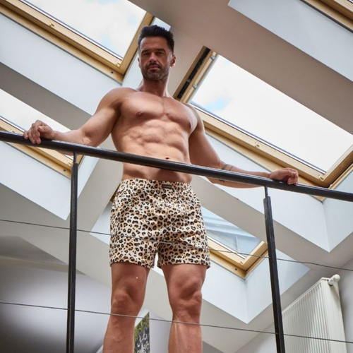 001/181  011/181 Bokserki męskie Cornette Classic – Panterka | Komfort i styl